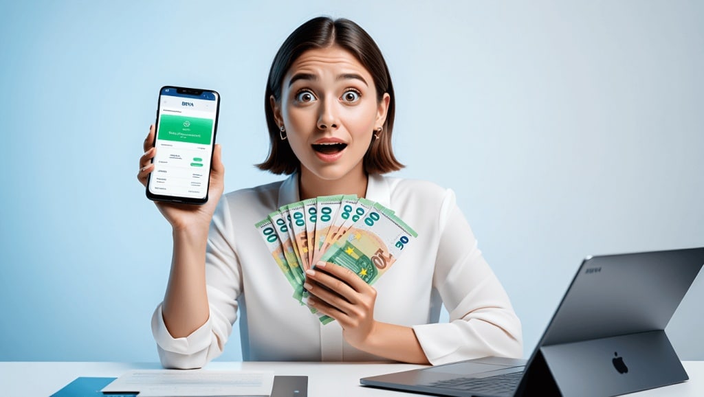 BBVA regala hasta 750 euros a sus clientes por la cuenta online