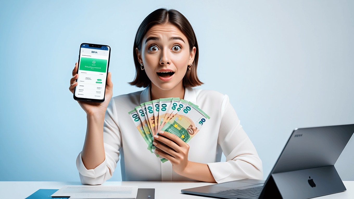 BBVA regala hasta 750 euros a sus clientes por la cuenta online