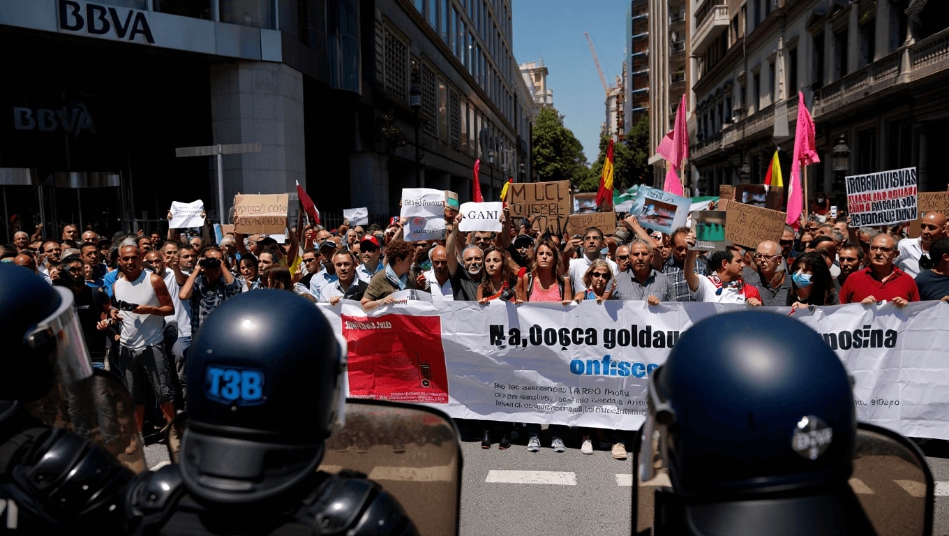BBVA constata una tensión política «extrema» en España, al mismo nivel que en EEUU con Trump