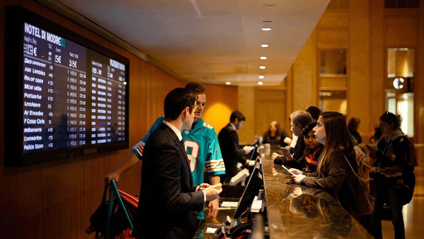 El ‘touchdown’ hotelero de la NFL: una noche en Madrid alcanza los 245 euros