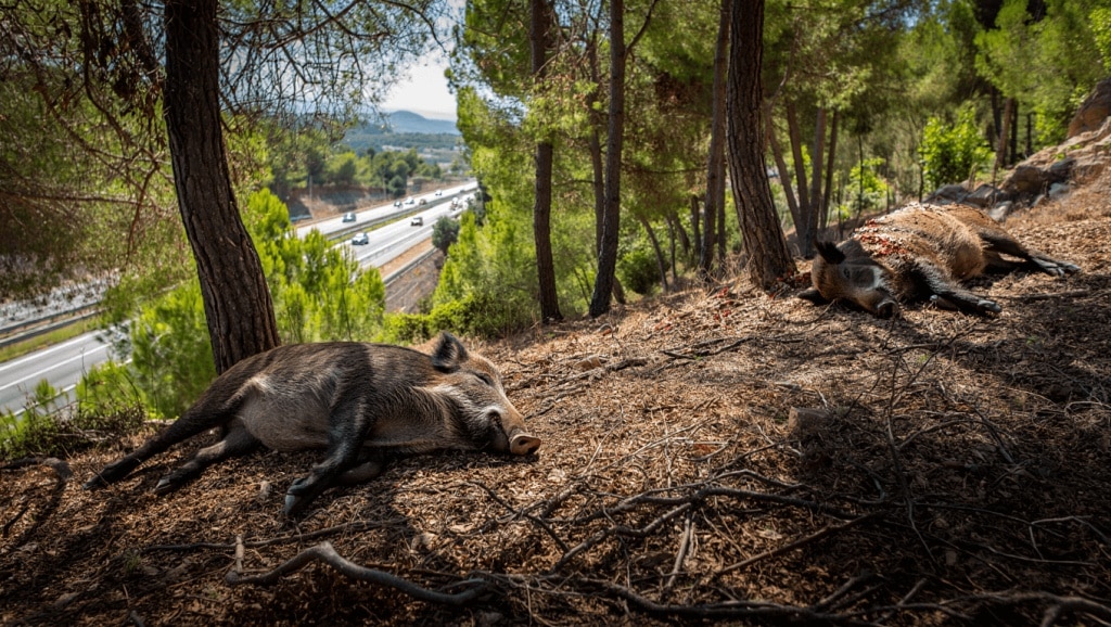El virus de la peste porcina pudo haber llegado en una rueda de camión