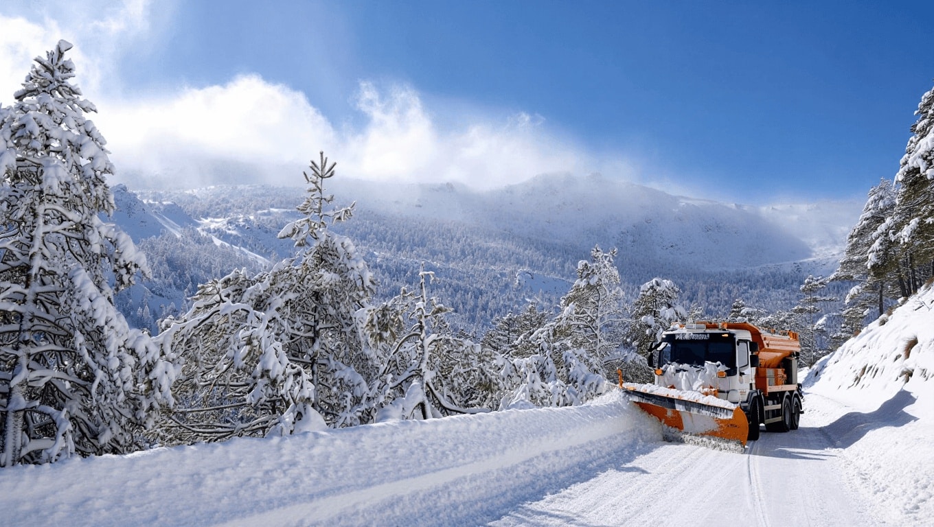 Parece Siberia pero es España: en esta zona se congelarán a -12 grados