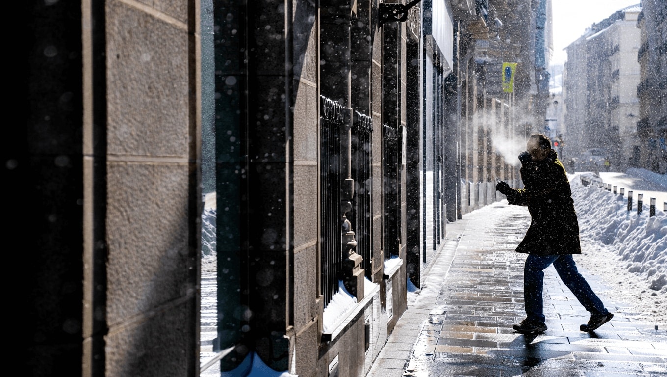 La AEMET avisa del cambio que viene en Madrid con el año 2026: mucho frío, lluvias y heladas