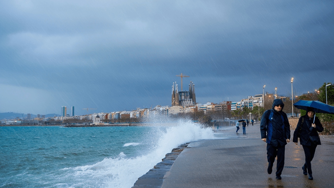 No habrá tregua y METEOCAT lo ha confirmado: no estamos preparados para lo que llega a Barcelona a partir de este día