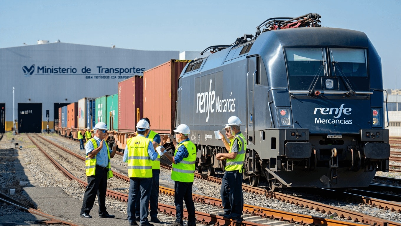 Impulso al tren: Renfe Mercancías recibe cerca de 15 millones de euros de fondos europeos