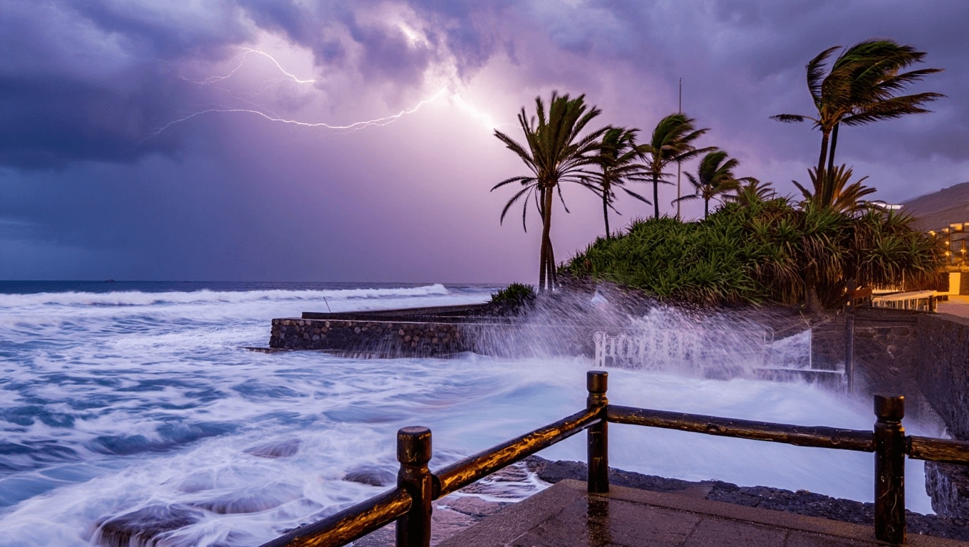 Comunicado de la AEMET por lo que va a pasar en Canarias esta semana: no es normal