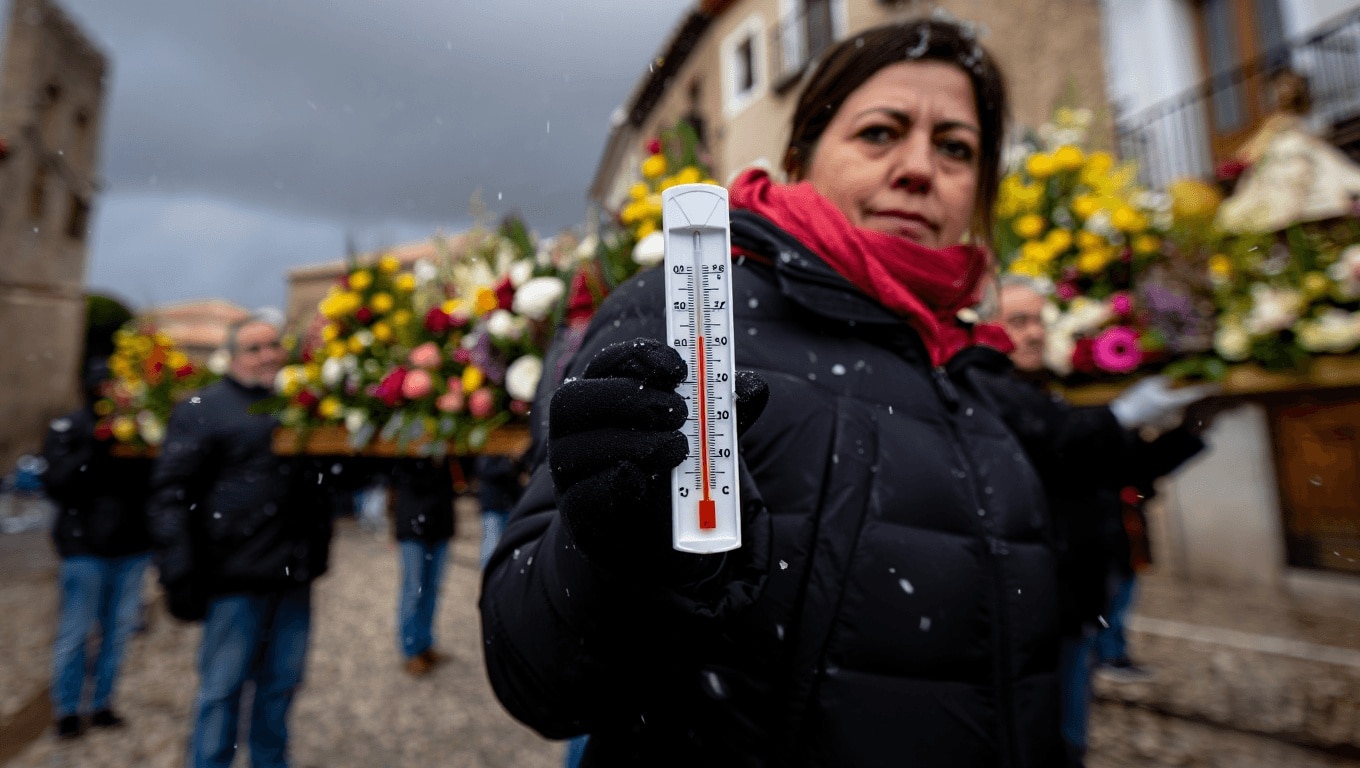 Giro de 180º en el tiempo esta Semana Santa: hasta 10 grados menos en estas zonas de España, según los expertos