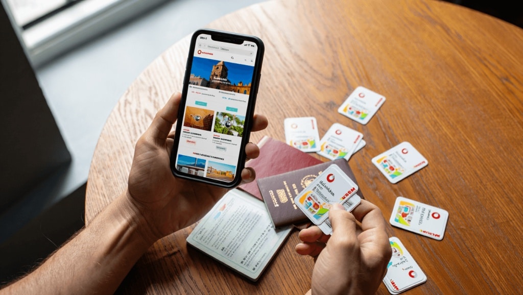 Vodafone España entra en el competitivo mundo de las eSIMs para viajeros antes de Semana Santa