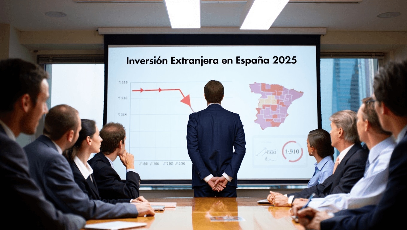 La inversión extranjera cae en España y se sitúa en 30.764 millones en 2025