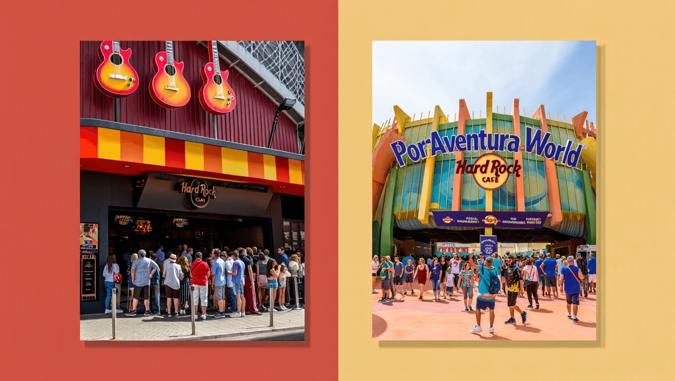 PortAventura World incorpora este verano un legendario Hard Rock Cafe para hacer historia