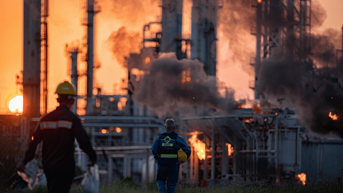 Mercados en tensión: el petróleo y el gas se disparan tras los ataques en refinerías clave