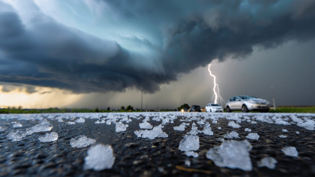 Vuelven las tormentas con granizo: una DANA provocará «reventones» por la subida de temperaturas
