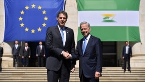 Firma del acuerdo de libre comercio UE-Mercosur en Asunción (Paraguay)
