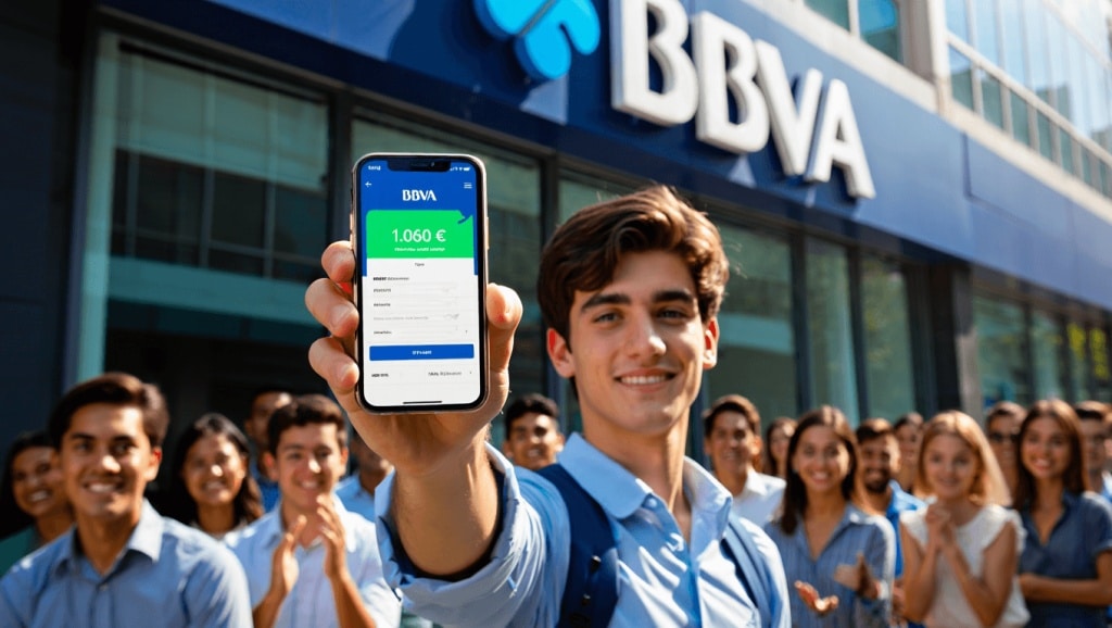 BBVA dispara la batalla por los clientes: ofrece hasta 1.060 euros a nuevos usuarios