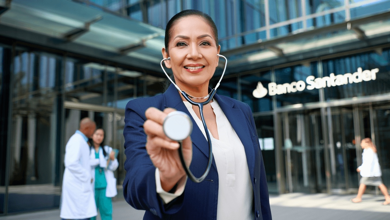 Santander da el primer paso para entrar en los seguros de salud en EEUU