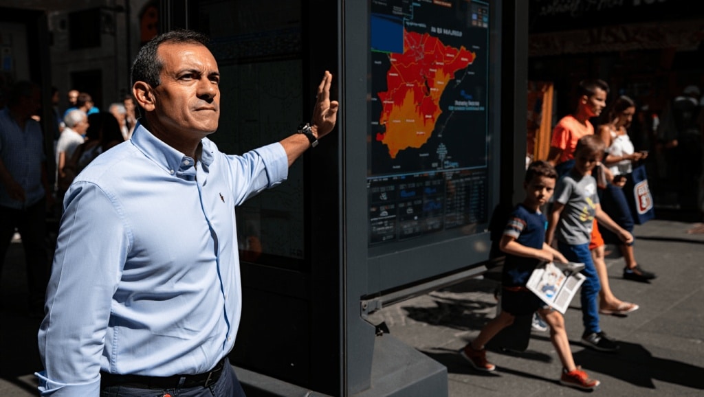 Mario Picazo, meteorólogo: «Se esperan temperaturas elevadas y noches tórridas en España pero sin ola de calor a la vista»