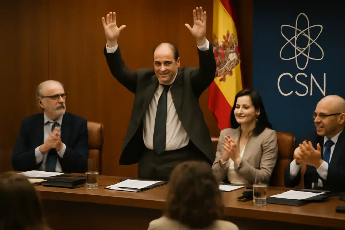 Pleno del CSN: qué se aprobó y qué sigue — El Consejo de Seguridad Nuclear (CSN) emitió un dictamen favorable a la solicitud de las empresas propietarias. Propietarias implicadas: Iberdrola, Endesa y Naturgy, a través de la sociedad CNAT. Extensión aprobada