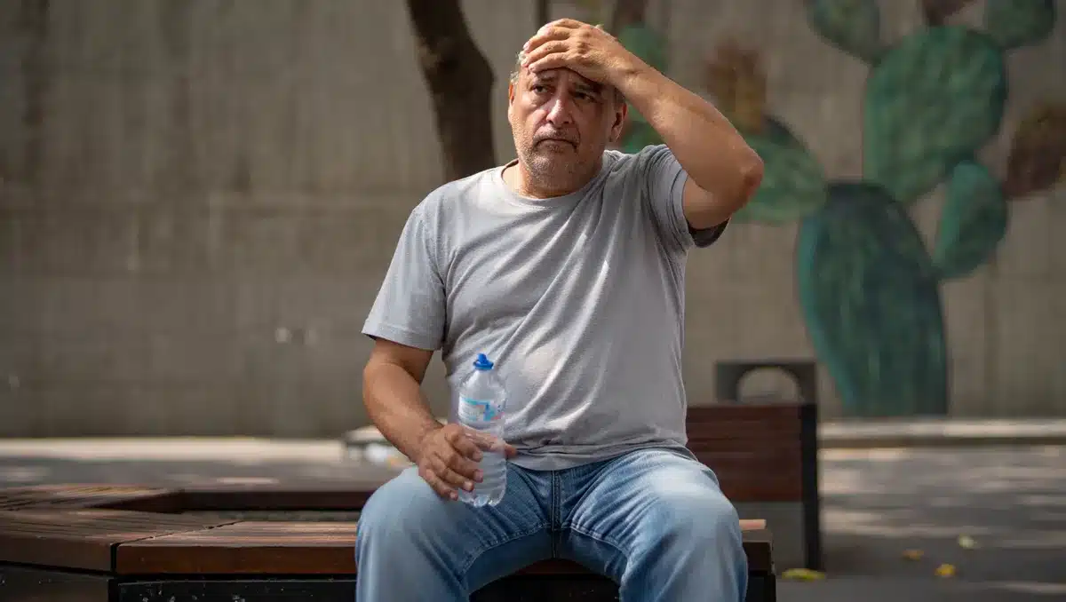 Impacto diario: cómo se sentirán los aumentos de temperatura — El calor sostenido afecta actividades cotidianas y salud. Las noches cálidas impiden la recuperación y aumentan la sensación térmica. Riesgo para personas mayores y enfermos crónicos. Interrupciones del descanso nocturno por
